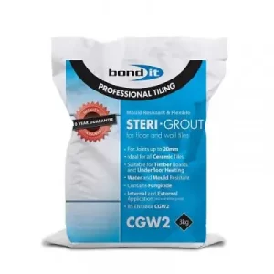 Bond It Steri-Grout White 3KG