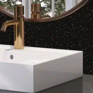 Black Diamond Shower Panel